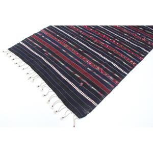 Alfombra Turca de 4.7x6.6 pies, Alfombra Vintage, Alfombra Negra con Diseño Floral de Lana - Product Image 2