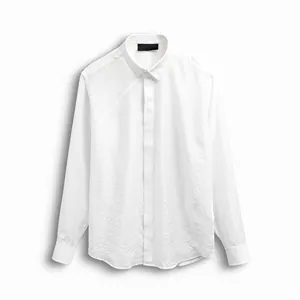 Camisas clásicas de negocios para hombre, camisa de manga larga con botones para oficina, estilo oxford