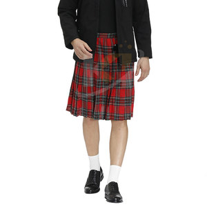 Nouveau Style sur mesure hommes tartan kilts couleur unie hommes Tartan Kilts à vendre fabriqué au Pakistan hommes Tartan Kilts - Product Image 2