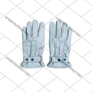 Gants d'hiver de haute qualité en cuir tactiles à écran tactile, doigts entiers, respirants, décontractés, formels, personnalisables en provenance du Pakistan - Product Image 4