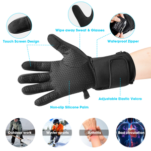 Gants de moto de protection en polyester et coton avec jointures dures Conception de paume antidérapante en tissu respirant pour les sports de plein air - Product Image 4