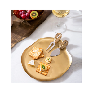 Chocolats en laiton plateaux de service pour la décoration de mariage décor d'événement cadeaux cadeaux servant des articles les plus vendus - Product Image 1