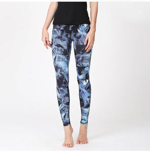 Logo personnalisé Leggings d'entraînement de gym taille haute pour femmes respirant Fitness Sport Yoga pantalon avec coutures techniques décontractées - Product Image 5