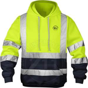 Chaqueta de bombardero de invierno de seguridad con capucha para mujer, ropa de seguridad de alta visibilidad, chaqueta aislada para hombre, ropa de trabajo impermeable de invierno - Product Image 1