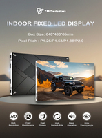 Pantalla LED para Interiores TOPvision, Diseño Modular, Fácil Instalación, Video Wall a Todo Color 8K HDR para Proyectos de Ingeniería