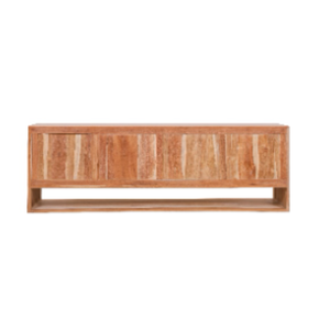 Aparador de 4 Puertas con Estantes y Zapatero de Madera en Estilo Lujoso y Diseño Minimalista para Decoración del Hogar - Product Image 2