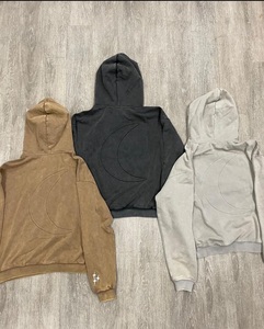 Vêtements Vintage de haute qualité Streetwear surdimensionné poids lourd coton éponge français lavage à l'acide sweats à capuche 450 500 Gsm logo personnalisé - Product Image 5
