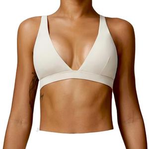 สปอร์ตบราไร้รอยต่อเซ็กซี่สำหรับผู้หญิงเสื้อออกกำลังกาย2025ออกแบบได้ตามที่ต้องการ - Product Image 1