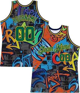 Maillot de basket-ball à sublimation personnalisée Votre propre nom d'équipe Maillot de basket-ball - Product Image 2