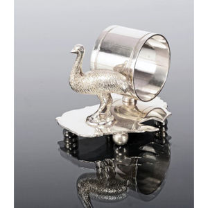 ห่วงรัดผ้าเช็ดปากรูปนกประดับตกแต่งอย่างหรูหราห่วงรัดผ้าเช็ดปากสีทองโลหะคุณภาพเยี่ยมเหมาะสำหรับการตั้งค่าโต๊ะของคุณในราคาไม่แพง - Product Image 4