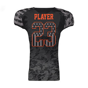 Uniformes de football américain respirants personnalisés de sublimation ensembles de vêtements haut de gamme - Product Image 2