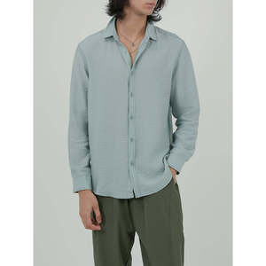 Chemise décontractée pour homme CIARAN, coupe classique, 100% coton popeline respirant, taille 6XL pour le travail - Fournisseur ODM MC2361 - Product Image 1