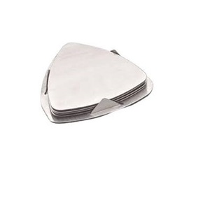 Posavasos para Tazas de Té y Café para Uso en el Hogar y Hoteles, Posavasos Redondos para Uso en el Hogar y Hoteles, Pulido Brillante - Product Image 1
