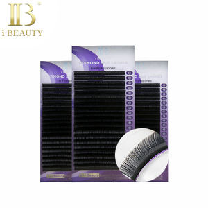 I-BEAUTY Extension de cils-ib Diamond Silk Mix cils ibeauty Premium cils coréens individuels - Product Image 1