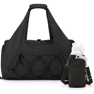 <b>Tote</b> <b>Bag</b> <b>with</b> Wet Pocket, Gym <b>Bag</b> for Women, Lightweight Duffel <b>with</b> Shoe <b>Compartment</b> - Product Image 1
