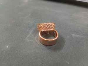 <b>Black</b> Rustic Pure Copper 100 % Original Copper Rustic Polished Bangle for <b>Woman</b> From India - Product Image 3