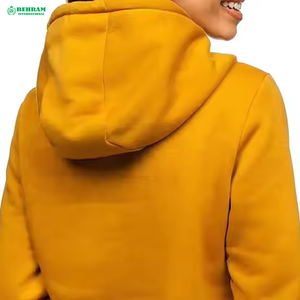Sweat-shirts à capuche unisexes sur mesure en molleton 100 % coton ou tissu éponge français, avec logo frontal par sublimation, respirants et à séchage rapide, fabrication OEM - Product Image 4