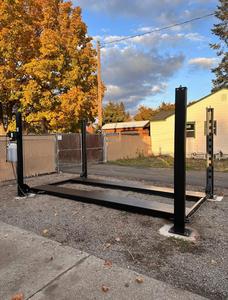 ลิฟท์ยกรถแบบพกพา 4 เสา ใหม่ ระบบไฮดรอลิก 4 สูบ สำหรับซ่อมและบำรุงรักษารถยนต์ - Product Image 2