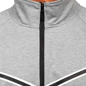 Slim Fit Full <b>Zip</b> Pullover <b>Fleece</b> Lined Active Sweatshirts for Running Long Sleeve Athletic Sports Thermal Jackets - Product Image 4