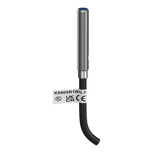 Telemecanique XS605R1NAL2 Kit sensore induttivo in miniatura con cavo 2 m Sn1.5mm acciaio inossidabile M5 L31mm XS605R1NAL2 - Product Image 1