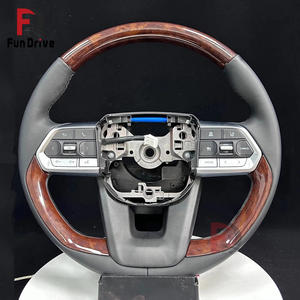 Volant en bois cousu à la main, très vendu, pour Allion Premio LC300 Vios Harrier Hilux Vigo 79 Series Raize Avalon <span class=keywords><strong>Aqua</strong></span> - Product Image 6