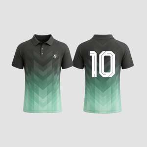 เสื้อฟุตบอลอเมริกันแบบกำหนดเอง 6 สี ไซส์ XL สีชาร์โคล ผ้าโพลีเอสเตอร์ พร้อมเทคนิคการปักชื่อทีม - Product Image 2