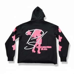 Hiver, Designer, Qualité supérieure, Meilleures ventes 2025, Sweat à capuche imprimé en relief 100% coton, prix abordable, respirant et adapté - Product Image 2