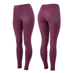 2024 dernière arrivée Top qualité vente chaude sur mesure en gros équitation équestre leggings à siège complet - Product Image 1