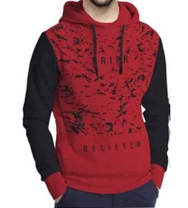 Sweat-shirt à capuche imprimé à manches longues 100% coton pour homme doublé brodé Technics grande taille anti-rides coton lourd chauffant - Product Image 5