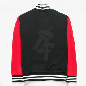 แจ็กเก็ตเลตเตอร์แมนคลาสสิกสำหรับผู้ชายเสื้อแจ๊กเก็ตทันสมัยสวมใส่สบายทนทาน - Product Image 2