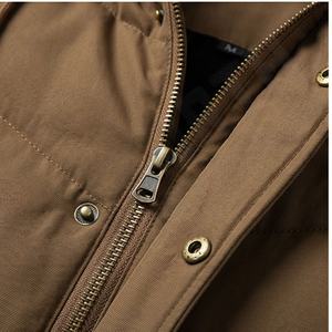 Chaquetas Parka Personalizadas de Venta Profesional, de Alta Calidad, Transpirables, Térmicas, Aislantes, Resistentes al Viento, con Capucha para Hombre - Product Image 4