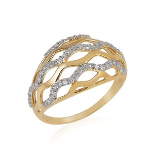 Joyería fina de lujo chapada en oro 925 anillo de piedra blanca de circón de plata esterlina para mujer regalo de fiesta de aniversario de boda joyería - Product Image 4