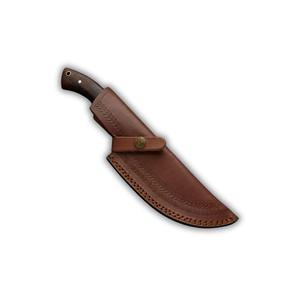 มีดติดตามเหล็กดามัสกัสทำมือลายหยดน้ำทำด้วยมือปลอกหนังปรับแต่งได้ - Product Image 5