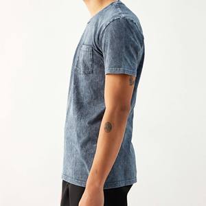 เสื้อยืดแนวสตรีทแวร์ผ้าคอตตอนสำหรับผู้ชายเสื้อออกกำลังกายสไตล์วินเทจผ้า100% ทรงหลวมซักได้ตามต้องการ - Product Image 2