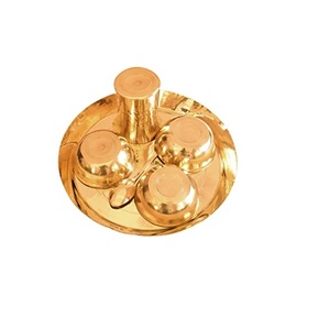 Dernier set en laiton Ensemble de table traditionnel en laiton Taille personnalisée Ensemble restaurant en laiton Fabrication en gros - Product Image 5