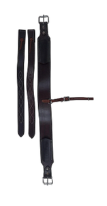 Circunferencia trasera de flanco de caballo occidental de cuero Premium personalizable para ropa Ecuestre para equitación occidental - Product Image 2