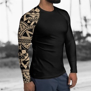 New Men Rash Guard <b>Surfing</b> Diving Suits Tights Rash Guard Long Sleeve Clothes Design - Product Image 4