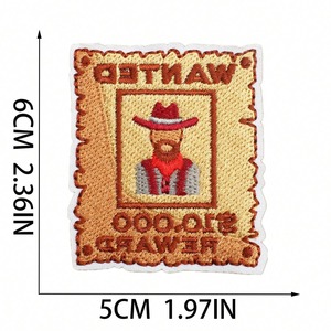 Parches Rectangulares Bordados con Diseño de Bandera Nacional, Parches Termoadhesivos para Mochilas, Apliques Circulares para Ropa y Gorras - Product Image 4