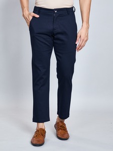 Chinos de algodón 100% para hombre, pantalones formales clásicos Premium, lona ligera para todo el día, comodidad y estilo informal atemporal - Product Image 2