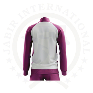 ชุดวอร์มเล่นกีฬาของผู้ชายชุดวอร์มวิ่งลายพิมพ์ดีไซน์สีพื้น - Product Image 5