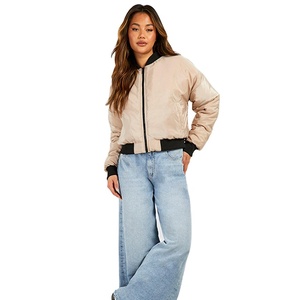 Vestes pour femmes de haute qualité, en gros, personnalisées, simples, coupe classique, streetwear, longues, légères, pour l'hiver - Product Image 2