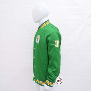 High Quality Lettermen Varsity <b>Jackets</b> for Men Casual <b>Leather</b> Sleeves Embroidery Breathable 100% Polyester Wool Material <b>Winter</b> - Product Image 2