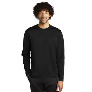 Suéter de Punto Personalizado al por Mayor, Gris, 320GSM, de Algodón, para Hombre, Manga Larga, Básico, Mezcla de Algodón - Product Image 4