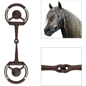 Mèche professionnelle en cuivre en acier allemand pour chevaux Mèche à bouche articulée Instrument vétérinaire - Product Image 6