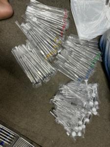 Osteotomos dentales manuales certificados CE (extremo recto curvado/cóncavo/punta) instrumentos quirúrgicos de extensión ósea 30 posiciones de mandíbula - Product Image 4