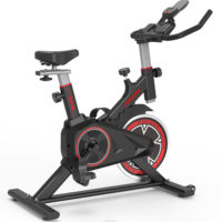 Vélo d'exercice statique compact pour salle de sport à domicile, nouveau style 2025, avec connexion Bluetooth