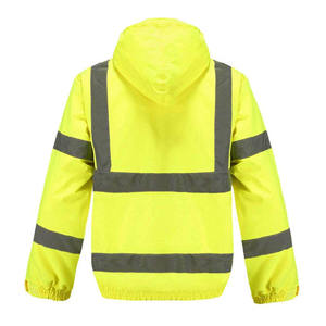 Chaqueta de Protección Personal Impermeable Más Popular con Cinta Reflectante de Seguridad, Chaqueta de Seguridad con Logotipo Personalizable - Product Image 2
