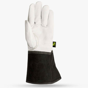SKATIQ Gants de sécurité en peau de chèvre de qualité SG-7075 de haute qualité Clé à chocs antidérapante à 5 manchettes - Product Image 3
