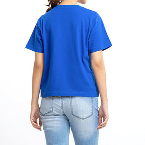 เสื้อยืดสตรีทแวร์ทรงหลวม ผ้าฝ้าย 100% ระบายอากาศได้ดี ไม่ยับ ใส่สบายสำหรับฤดูร้อน มีทุกสีและทุกขนาด - Product Image 2