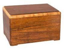 Hot Selling Modern Wooden Cremation <b>Urns</b> Handmade Funeral Burial Decorative <b>Urns</b> for Male Female at Low Price - Product Image 3